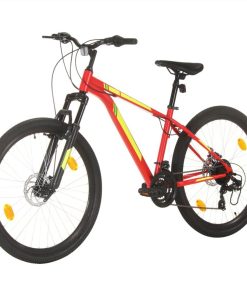 Mountain Bike 21 Speed 27.5 Inch Wheel 38 Cm Red 3 Mountain Bike 21 Speed 27.5 Inch Wheel 38 Cm Red -rockbros-shop Mountain Bike 21 Speed 27 5 inch Wheel 38 cm Red 457671 1
