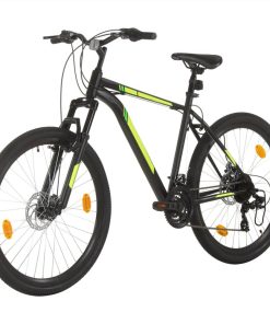 Mountain Bike 21 Speed 27.5 Inch Wheel 42 Cm Black -rockbros-shop Mountain Bike 21 Speed 27 5 inch Wheel 42 cm Black 457677 1