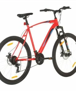 Mountain Bike 21 Speed 29 Inch Wheel 58 Cm Frame Red 10 Mountain Bike 21 Speed 29 Inch Wheel 58 Cm Frame Red -rockbros-shop Mountain Bike 21 Speed 29 inch Wheel 58 cm Frame Red 457673 2