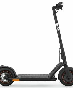 NAVEE N65 10-Inch Folding Electric Scooter 500W Motor 25km/h 48V 12.5Ah Battery Max Range 65KM Disc Brake IPX4 Waterproof Bluetooth APP By Xiaomiyoupin - Black
