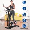 Home Use Elliptical Machine Trainer Magnetic Smooth Quiet Driven 8 Levels Of Magnetic Resistance With LCD Monitor - Black -rockbros-shop Not allowed to sell to Walmart Elliptical Machine Trainer Magnetic Smooth Quiet Driven with LCD Monitor Home Use 455311 0