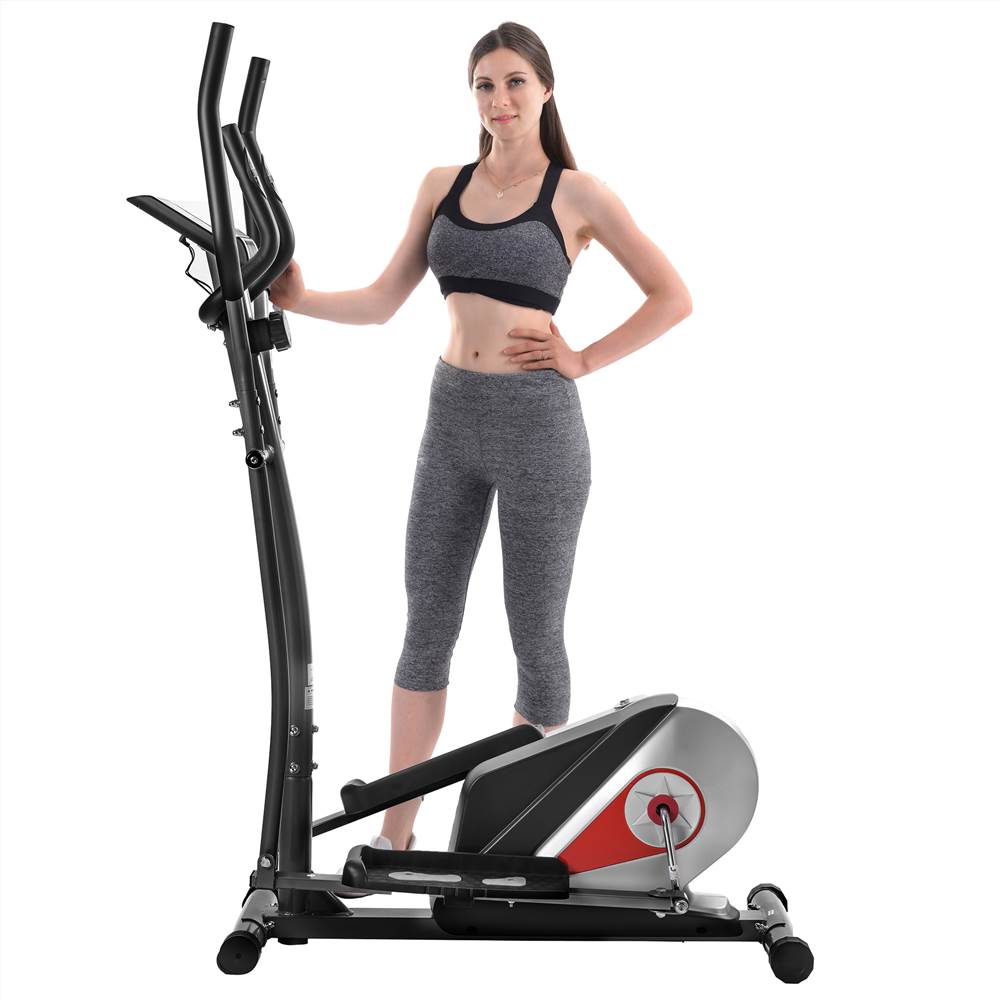 Home Use Elliptical Machine Trainer Magnetic Smooth Quiet Driven 8 Levels of Magnetic Resistance with LCD Monitor - Black Home Use Elliptical Machine Trainer Magnetic Smooth Quiet Driven 8 Levels Of Magnetic Resistance With LCD Monitor - Black -rockbros-shop Not allowed to sell to Walmart Elliptical Machine Trainer Magnetic Smooth Quiet Driven with LCD Monitor Home Use 455311 1