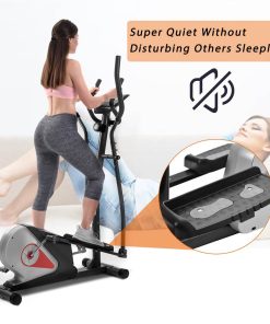 Home Use Elliptical Machine Trainer Magnetic Smooth Quiet Driven 8 Levels Of Magnetic Resistance With LCD Monitor - Black 4 Home Use Elliptical Machine Trainer Magnetic Smooth Quiet Driven 8 Levels Of Magnetic Resistance With LCD Monitor - Black -rockbros-shop Not allowed to sell to Walmart Elliptical Machine Trainer Magnetic Smooth Quiet Driven with LCD Monitor Home Use 455311 2