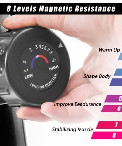 Home Use Elliptical Machine Trainer Magnetic Smooth Quiet Driven 8 Levels Of Magnetic Resistance With LCD Monitor - Black 6 Home Use Elliptical Machine Trainer Magnetic Smooth Quiet Driven 8 Levels Of Magnetic Resistance With LCD Monitor - Black -rockbros-shop Not allowed to sell to Walmart Elliptical Machine Trainer Magnetic Smooth Quiet Driven with LCD Monitor Home Use 455311 4