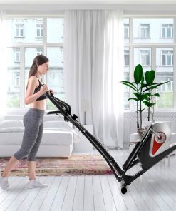 Home Use Elliptical Machine Trainer Magnetic Smooth Quiet Driven 8 Levels Of Magnetic Resistance With LCD Monitor - Black 7 Home Use Elliptical Machine Trainer Magnetic Smooth Quiet Driven 8 Levels Of Magnetic Resistance With LCD Monitor - Black -rockbros-shop Not allowed to sell to Walmart Elliptical Machine Trainer Magnetic Smooth Quiet Driven with LCD Monitor Home Use 455311 5