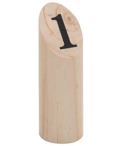 Number Kubb Game Set Wood 6 Number Kubb Game Set Wood -rockbros-shop Number Kubb Game Set Wood 427462 4