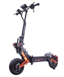 OBARTER D5 Electric Scooter 12 Inch Vacuum Tire 2*2500W Dual Motor Max Speed 60-70Km/h Removable 48V 35Ah Battery For 60-120km Super Range Removable Tire Double Oil Brakes Front&Rear Hydraulic Suspension 150KG Max Load -rockbros-shop OBARTER D5 Electric Scooter 12 inch Pneumatic Tire 518025 2
