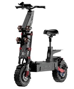 OBARTER-X7 Super Electric Scooter 14 Inch Off Road Tires 4000W*2 Dual Motors 60V 60Ah Battery 90Km/h Max Speed 120kg Load 140KM Range With Seat -rockbros-shop OBARTER X7 Electric Scooter 4000W 2 Dual Motor 60Ah Battery 516791 1