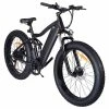 ONES1 Electric Bike 26*4.0 Inch Fat Tires 48V 500W Motor 10Ah Battery 25Km/h Max Speed Shimano 7 Speed - Black 1 ONES1 Electric Bike 26*4.0 Inch Fat Tires 48V 500W Motor 10Ah Battery 25Km/h Max Speed Shimano 7 Speed - Black -rockbros-shop ONES1 Electric Bike 48V 500W Motor 10Ah Battery Shimano 7 Speed Gear 518809 0