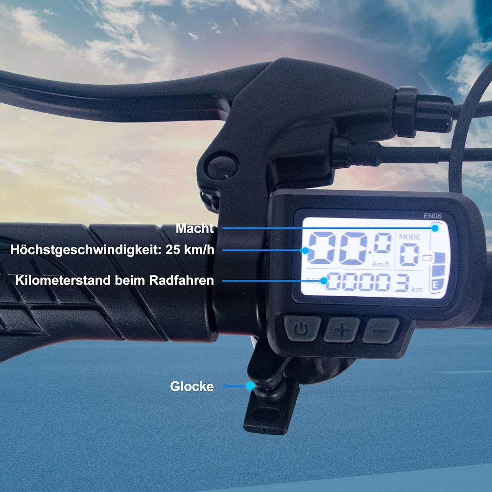 ONES1 Electric Bike 26*4.0 Inch Fat Tires 48V 500W Motor 10Ah Battery 25Km/h Max Speed Shimano 7 Speed - Black 5 ONES1 Electric Bike 26*4.0 Inch Fat Tires 48V 500W Motor 10Ah Battery 25Km/h Max Speed Shimano 7 Speed - Black - Image 3