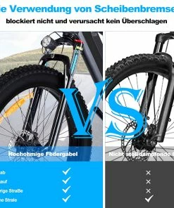 ONES1 Electric Bike 26*4.0 Inch Fat Tires 48V 500W Motor 10Ah Battery 25Km/h Max Speed Shimano 7 Speed - Black 11 ONES1 Electric Bike 26*4.0 Inch Fat Tires 48V 500W Motor 10Ah Battery 25Km/h Max Speed Shimano 7 Speed - Black -rockbros-shop ONES1 Electric Bike 48V 500W Motor 10Ah Battery Shimano 7 Speed Gear 518809 3
