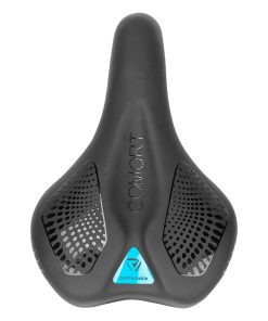 OOLACTIVE Bicycle Saddle Bike Seat Black & Blue