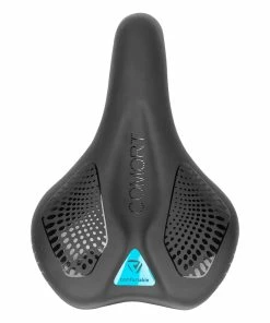 OOLACTIVE Bicycle Saddle Bike Seat Black & Blue