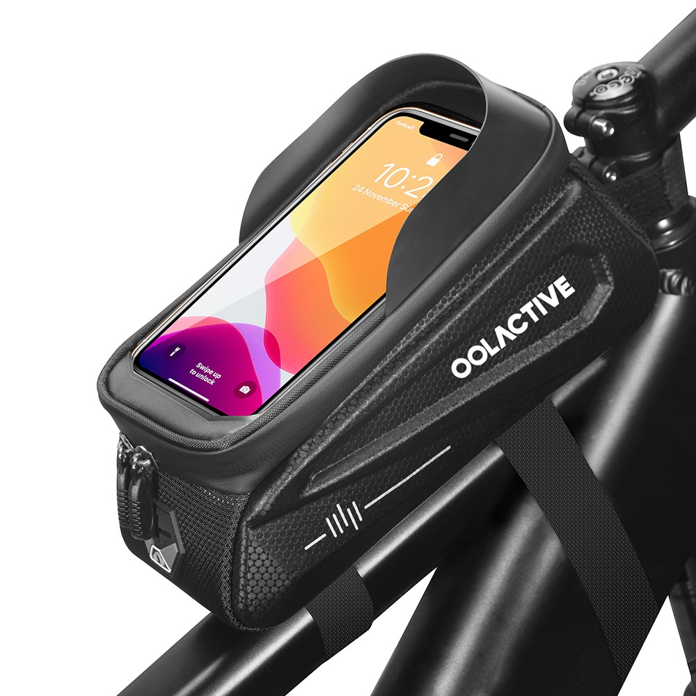 OOLACTIVE LF-0402 Bike Phone Front Frame Bag Bicycle Phone Mount Top Tube Bag Compatible Phone 4.7-6.5 Inch OOLACTIVE LF-0402 Bike Phone Front Frame Bag Bicycle Phone Mount Top Tube Bag Compatible Phone 4.7-6.5 Inch -rockbros-shop OOLACTIVE LF 0402 Bike Phone Front Frame Bag 4 7 6 5 Inch 508838 0