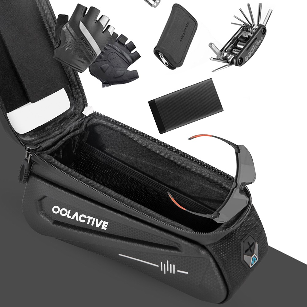 OOLACTIVE LF-0402 Bike Phone Front Frame Bag Bicycle Phone Mount Top Tube Bag Compatible Phone 4.7-6.5 Inch OOLACTIVE LF-0402 Bike Phone Front Frame Bag Bicycle Phone Mount Top Tube Bag Compatible Phone 4.7-6.5 Inch -rockbros-shop OOLACTIVE LF 0402 Bike Phone Front Frame Bag 4 7 6 5 Inch 508838 5