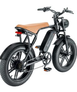 OUXI V8 Electric Bike 20*4.0 Inch Fat Tires 750W Motor 50Km/h Max Speed 48V 15Ah Battery Retro Ebike Max Load 150kg Dual Disc Brake Shimano 7-Speed Gear -rockbros-shop OUXI V8 Electric Bike 15Ah Battery 750W Motor 516263 3