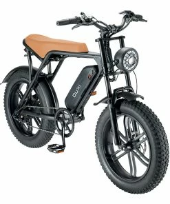 OUXI V8 Electric Bike 20*4.0 Inch Fat Tires 750W Motor 50Km/h Max Speed 48V 15Ah Battery Retro Ebike Max Load 150kg Dual Disc Brake Shimano 7-Speed Gear -rockbros-shop OUXI V8 Electric Bike 15Ah Battery 750W Motor 516334 5