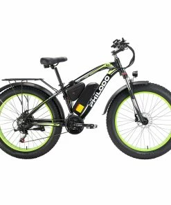 Philodo Bikes PHILODO H7 2.0 Electric Mountain Bike All Terrain Fat Bike 26 Inch 48V 13Ah Removable Battery 1000W High-speed Motor 50Km/h 21 Speed Gear Electric Bicycle -rockbros-shop PHILODO H7 2 0 All Terrain Fat Bike 26 Inch Black 507614 0