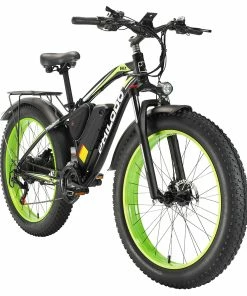 Philodo Bikes PHILODO H7 2.0 Electric Mountain Bike All Terrain Fat Bike 26 Inch 48V 13Ah Removable Battery 1000W High-speed Motor 50Km/h 21 Speed Gear Electric Bicycle -rockbros-shop PHILODO H7 2 0 All Terrain Fat Bike 26 Inch Black 507614 1