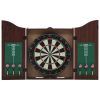 Professional Dart Set With Dartboard And Cabinet Sisal Steel -rockbros-shop Professional Dart Set with Dartboard and Cabinet Sisal Steel 489060 0