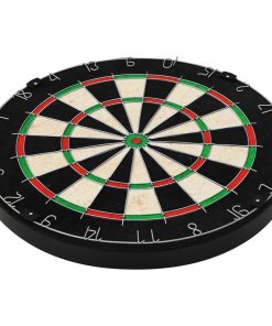 Professional Dart Set With Dartboard And Cabinet Sisal Steel -rockbros-shop Professional Dart Set with Dartboard and Cabinet Sisal Steel 489060 5