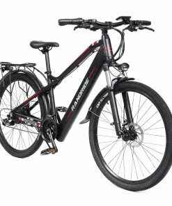 RANDRIDE Y90 Electric Bike 500W Motor 40km/h Max Speed 48V 13.6Ah Battery 90km Max Range 27.5*1.95'' Tire 150kg Load - Black -rockbros-shop RANDRIDE Y90 Electric Bike 500W Motor Black 519593 2