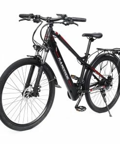 RANDRIDE Y90 Electric Bike 500W Motor 40km/h Max Speed 48V 13.6Ah Battery 90km Max Range 27.5*1.95'' Tire 150kg Load - Black -rockbros-shop RANDRIDE Y90 Electric Bike 500W Motor Black 519593 3