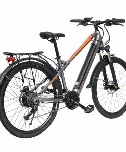 RANDRIDE Y90 Electric Bike 500W Motor 40km/h Max Speed 48V 13.6Ah Battery 90km Max Range 27.5*1.95'' Tire 150kg Load - Black Grey -rockbros-shop RANDRIDE Y90 Electric Bike 500W Motor Black Grey 519595 5