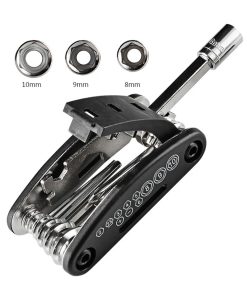 ROCKBROS 16 In 1 Bicycle Repair Tool Kits Hex Spoke Cycle Screwdriver Tool Wrench Mountain Cycle Tool Sets