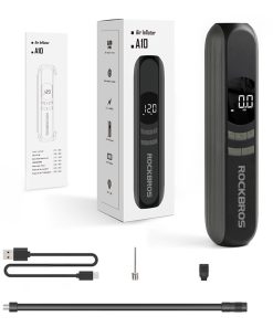 ROCKBROS A10 Electrical Air Pump 150PSI Fast Inflation Motorcycle Pump 2600mAh Battery