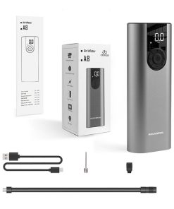 ROCKBROS A8 Electrical Air Pump 150PSI Fast Inflation Motorcycle Pump 2600mAh Battery