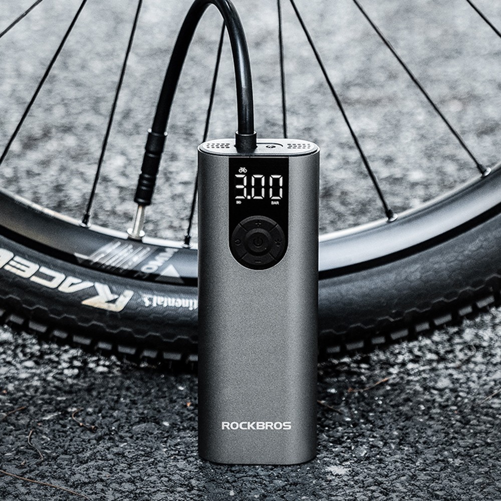 ROCKBROS A8 Electrical Air Pump 150PSI Fast Inflation Motorcycle Pump 2600mAh Battery ROCKBROS A8 Electrical Air Pump 150PSI Fast Inflation Motorcycle Pump 2600mAh Battery -rockbros-shop ROCKBROS A8 Electrical Air Pump 150PSI Fast Inflation Motorcycle Pump 518666 1