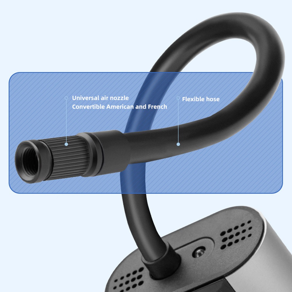 ROCKBROS A8 Electrical Air Pump 150PSI Fast Inflation Motorcycle Pump 2600mAh Battery ROCKBROS A8 Electrical Air Pump 150PSI Fast Inflation Motorcycle Pump 2600mAh Battery -rockbros-shop ROCKBROS A8 Electrical Air Pump 150PSI Fast Inflation Motorcycle Pump 518666 3