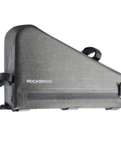 ROCKBROS AS-017 Bicycle Bag Rainproof MTB Road Frame Bag Triangle Pouch Waterproof Caulking Bag - 8L Capacity