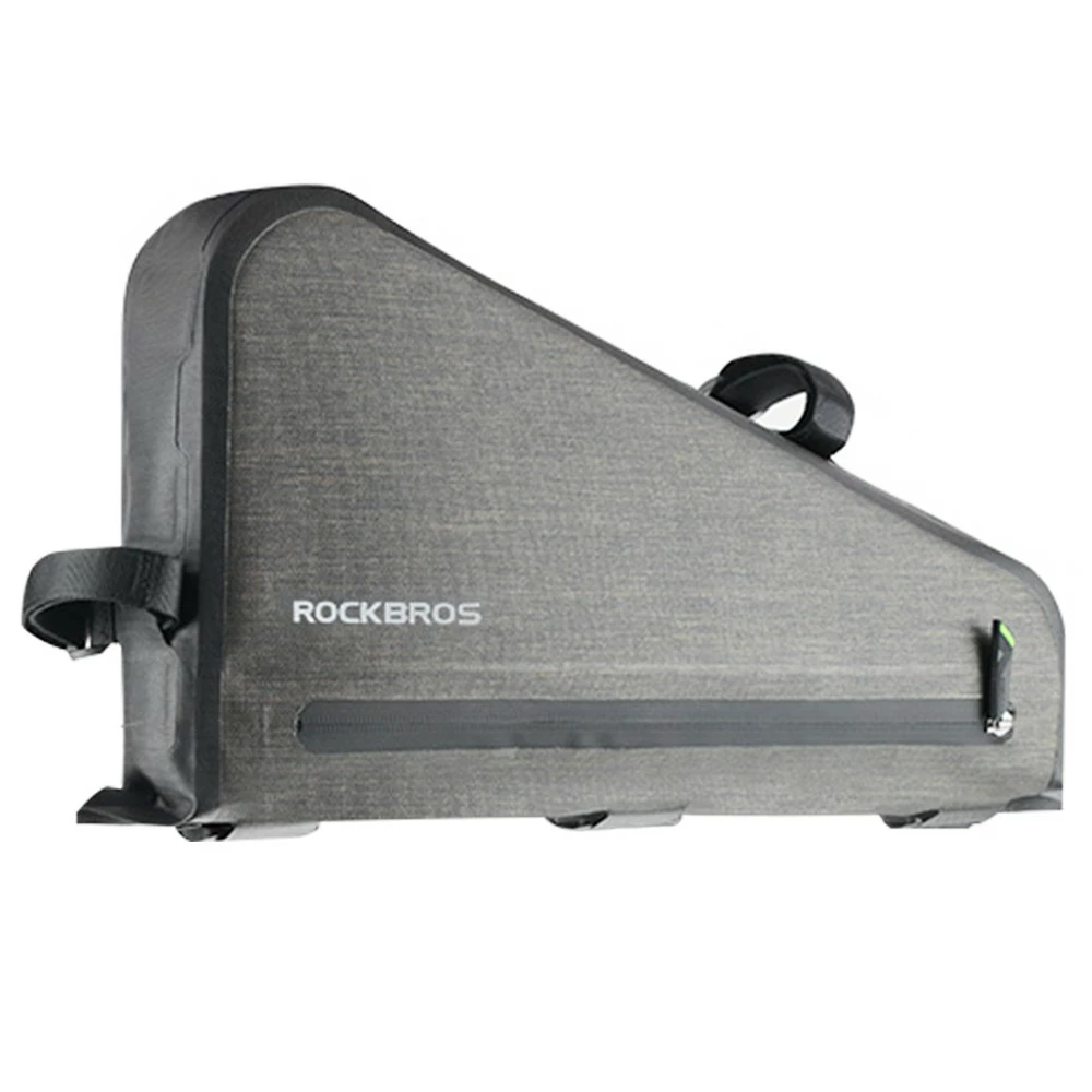 ROCKBROS AS-017 Bicycle Bag Rainproof MTB Road Frame Bag Triangle Pouch Waterproof Caulking Bag - 8L Capacity 3 ROCKBROS AS-017 Bicycle Bag Rainproof MTB Road Frame Bag Triangle Pouch Waterproof Caulking Bag - 8L Capacity