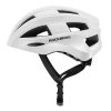 ROCKBROS Bicycle Helmet With Integrated Taillight MTB Road Cycling Helmet - White