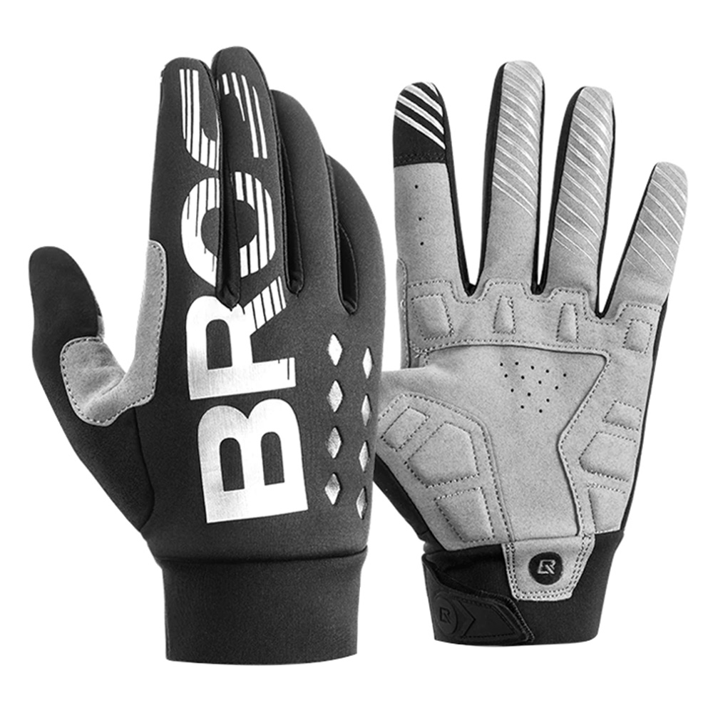 ROCKBROS Cycling Gloves Shockproof Wear Resistant Full Finger Windproof Gloves Breathable Lengthen Warm MTB Glove - S ROCKBROS Cycling Gloves Shockproof Wear Resistant Full Finger Windproof Gloves Breathable Lengthen Warm MTB Glove - S -rockbros-shop ROCKBROS Cycling Gloves Shockproof Wear Resistant S 518165 0