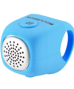 ROCKBROS Electric Cycling Bell 90 DB Horn Rainproof Bicycle Handlebar Silica Gel Shell Ring Bike Bell - Blue