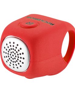 ROCKBROS Electric Cycling Bell 90 DB Horn Rainproof Bicycle Handlebar Silica Gel Shell Ring Bike Bell - Red