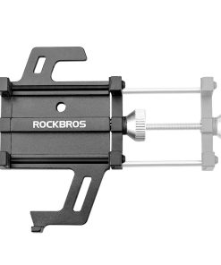 ROCKBROS Phone Holder For Motorcycle Electric Bike Alloy Bracket Five Claws - Rearview Mirror Version