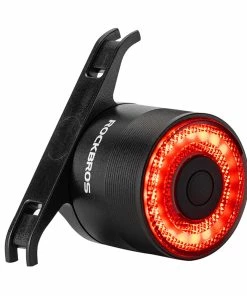 ROCKBROS Q3 Bike Taillight Smart Sensing Brake Rear Light USB Charging For Night Cycling Colorful Bicycle Light