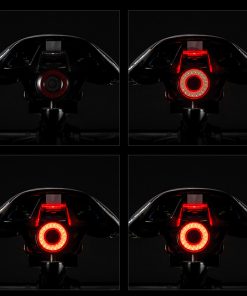 ROCKBROS Q5 Bike Light Smart Sensor LED Light IPX6 Waterproof 4 Flash Modes Taillight - Double Bracket -rockbros-shop ROCKBROS Q5 Bike Light Smart Sensor LED Light Double Bracket 517328 2