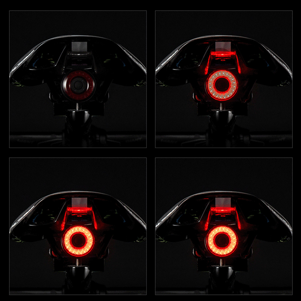 ROCKBROS Q5 Bike Light Smart Sensor LED Light IPX6 Waterproof 4 Flash Modes Taillight - Saddle Bracket ROCKBROS Q5 Bike Light Smart Sensor LED Light IPX6 Waterproof 4 Flash Modes Taillight - Saddle Bracket -rockbros-shop ROCKBROS Q5 Bike Light Smart Sensor LED Light Saddle Bracket 517326 2