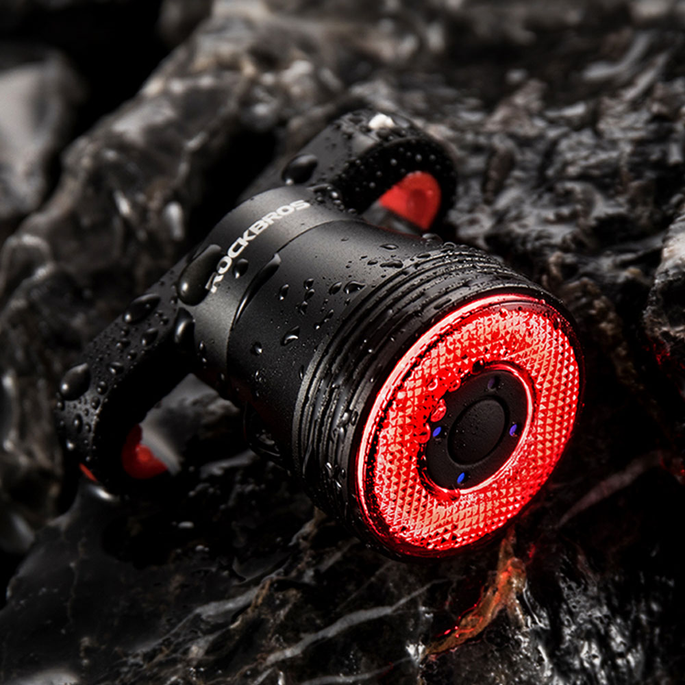ROCKBROS Q5 Bike Light Smart Sensor LED Light IPX6 Waterproof 4 Flash Modes Taillight - Saddle Bracket ROCKBROS Q5 Bike Light Smart Sensor LED Light IPX6 Waterproof 4 Flash Modes Taillight - Saddle Bracket -rockbros-shop ROCKBROS Q5 Bike Light Smart Sensor LED Light Saddle Bracket 517326 3