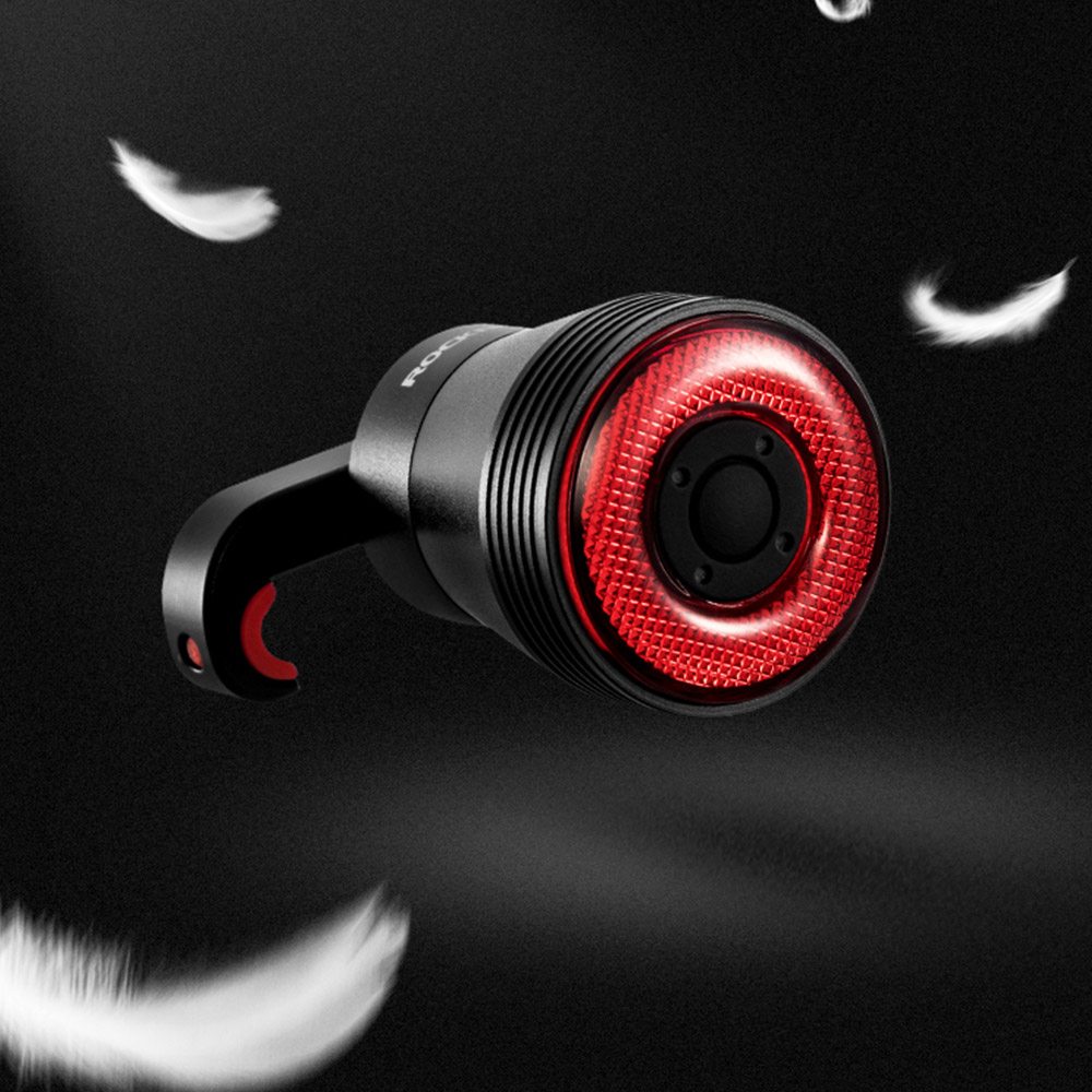 ROCKBROS Q5 Bike Light Smart Sensor LED Light IPX6 Waterproof 4 Flash Modes Taillight - Saddle Bracket ROCKBROS Q5 Bike Light Smart Sensor LED Light IPX6 Waterproof 4 Flash Modes Taillight - Saddle Bracket -rockbros-shop ROCKBROS Q5 Bike Light Smart Sensor LED Light Saddle Bracket 517326 4