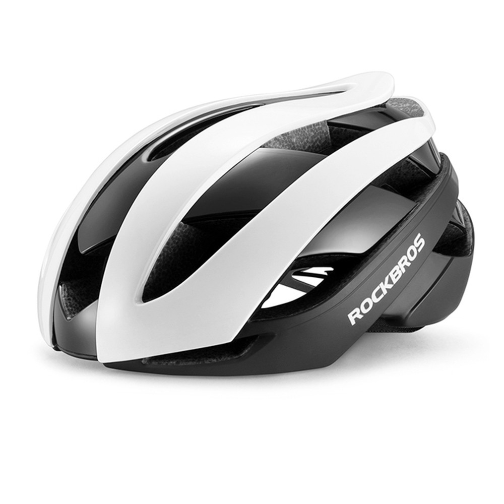 ROCKBROS RB-01 Cycling Helmet Ultralight Road Bike Helmet MTB Scooter Helmet Caps - Black M ROCKBROS RB-01 Cycling Helmet Ultralight Road Bike Helmet MTB Scooter Helmet Caps - Black M -rockbros-shop ROCKBROS RB 01 Cycling Helmet Black M 518656 0