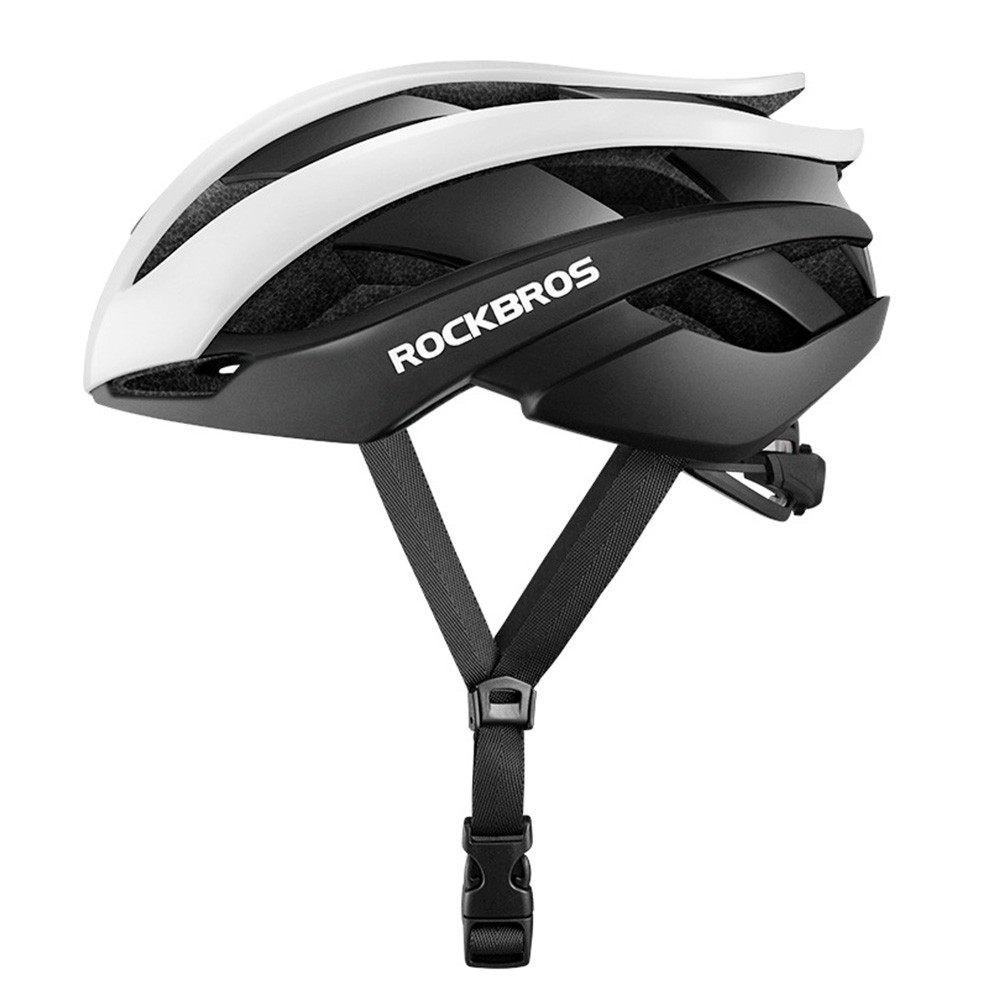 ROCKBROS RB-01 Cycling Helmet Ultralight Road Bike Helmet MTB Scooter Helmet Caps - Black M ROCKBROS RB-01 Cycling Helmet Ultralight Road Bike Helmet MTB Scooter Helmet Caps - Black M -rockbros-shop ROCKBROS RB 01 Cycling Helmet Black M 518656 1