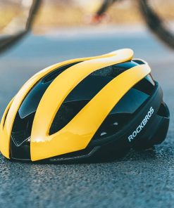ROCKBROS RB-01 Cycling Helmet Ultralight Road Bike Helmet MTB Scooter Helmet Caps - Yellow L -rockbros-shop ROCKBROS RB 01 Cycling Helmet Yellow L 518661 2