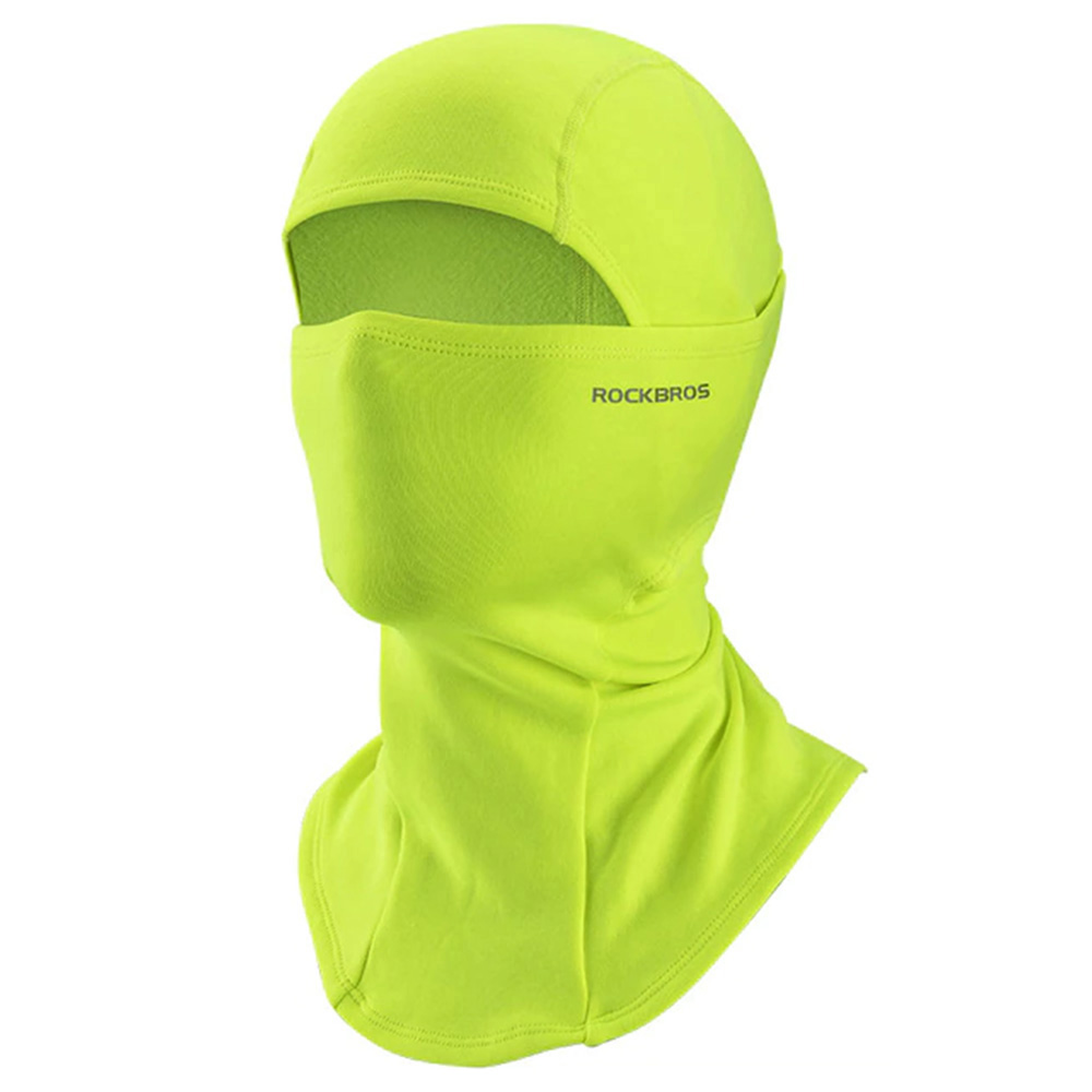ROCKBROS Snowboard Face Mask Windproof Warm Outdoor Thermal Fleece Ski Mask Breathable Unisex for Camping, Skiing - Green ROCKBROS Snowboard Face Mask Windproof Warm Outdoor Thermal Fleece Ski Mask Breathable Unisex For Camping, Skiing - Green -rockbros-shop ROCKBROS Snowboard Face Mask Windproof Green 518174 0