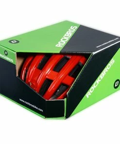 ROCKBROS ZN1001 Light Cycling Helmet Bike Ultralight Helmet Integrally-molded Mountain Road Helmet Unisex 57-62cm - Red -rockbros-shop ROCKBROS ZN1001 Light Cycling Helmet Red 518537 2